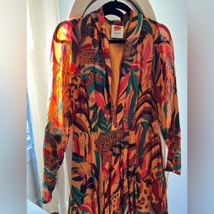 FARM Rio Golden Jungle Maxi Dress